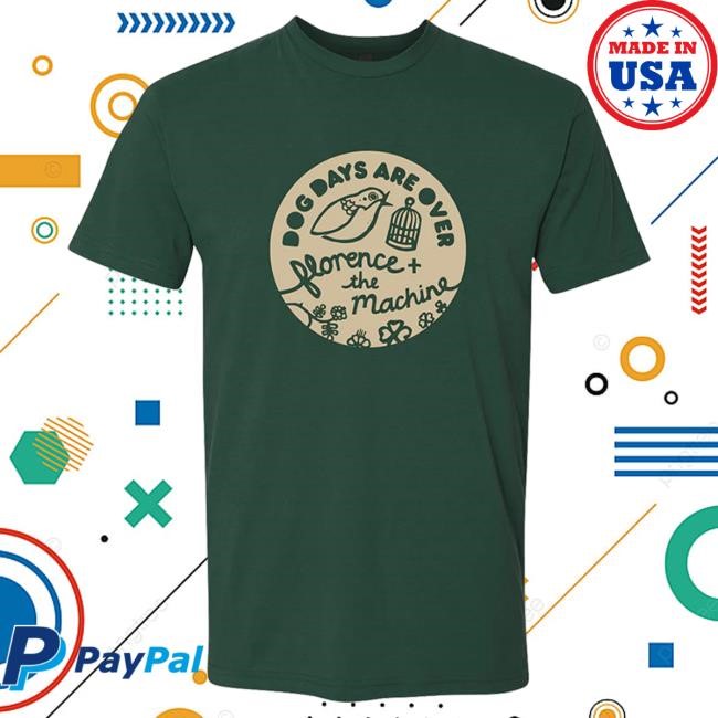 Official Florence And The Machine Dog Days T Shirt Official Florence And The Machine Dog Days Top Shirt