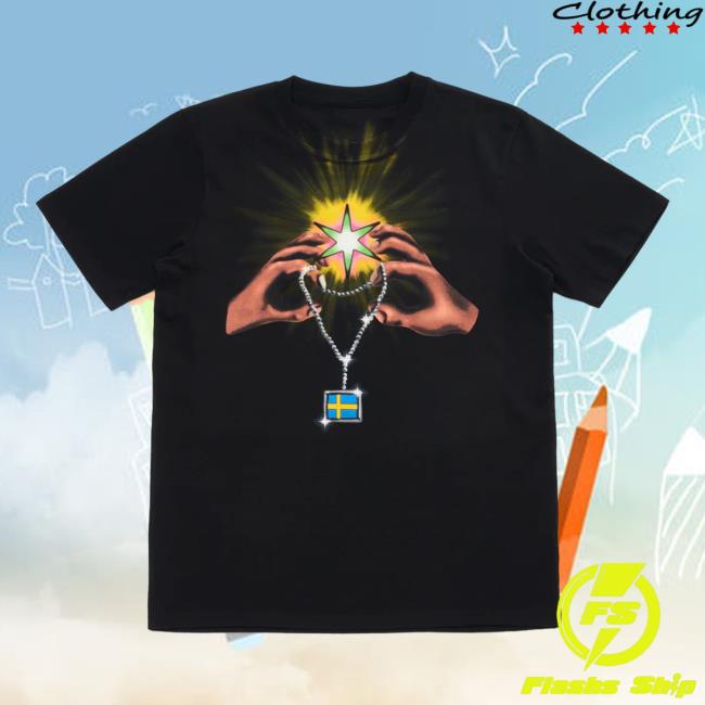 Yung Lean Merch 7 Stars Long Sleeve