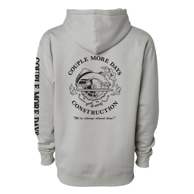 Couple More Days Construction Hoodie – Dude Dad