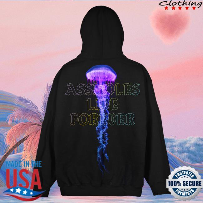 Official Linda Finegold Merch Store Alf Assholes Live Forever Jellyfish Shirts Black Lindafinegold Shop