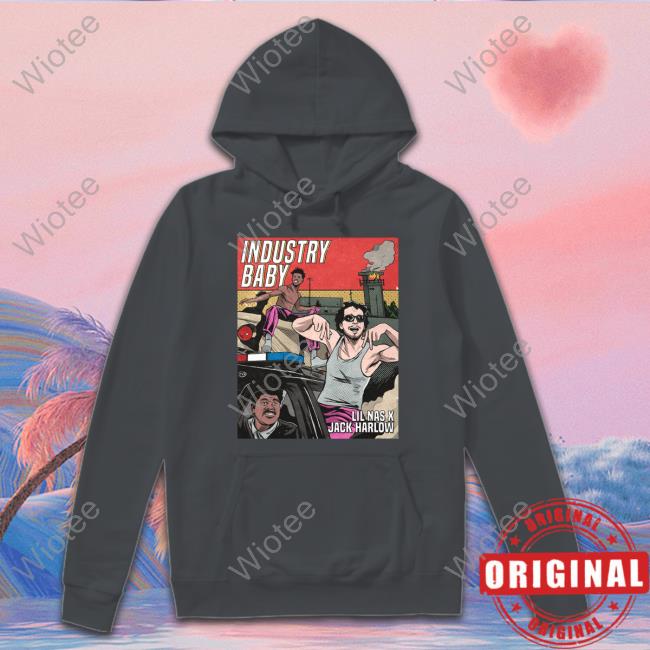 Official Baby Comic Art T-Shirt Lil Nas X Industry Baby Comic Art Long Sleeve T-Shirt