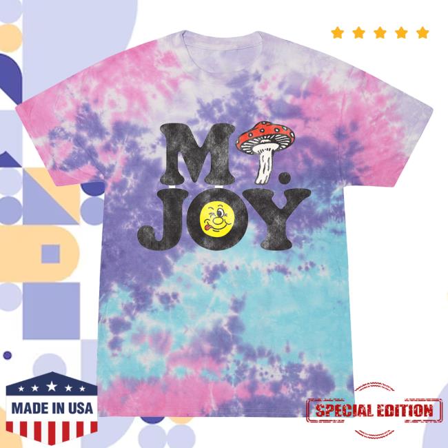 Mt Joy Merch Mushroom Tie-Dye T Shirt