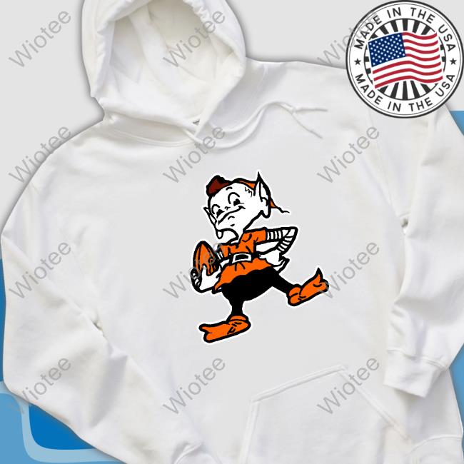 Official Cleveland Browns Antigua Victory Crewneck Sweatshirt
