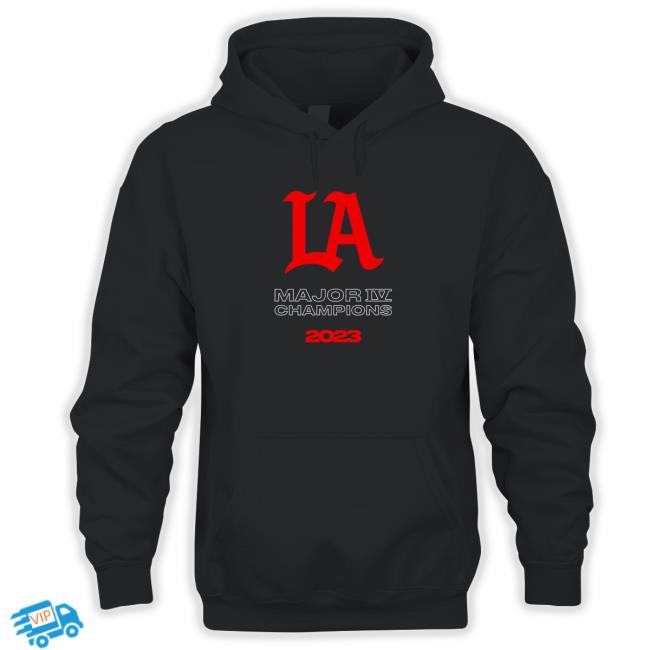 Official 100 Thieves Merch La Thieves 2023 Major Iv Champions Sweatshirt 100 Thieves Merch La Thieves 2023 Major Iv Champions Hoodie
