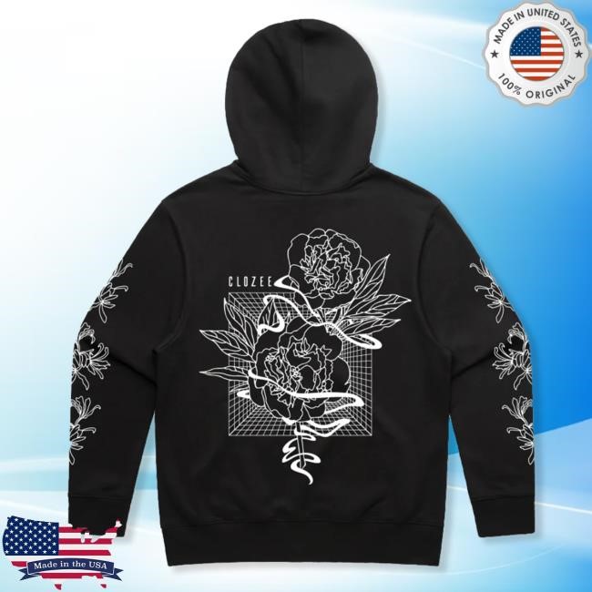 CloZee - Rose Noir LS Hoodie CloZee Store