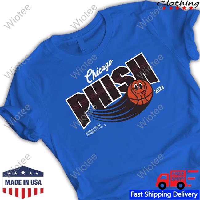 Chicago Phish United Center October 13+14+15 2023 Hoodie Official Chicago Phish United Center October 13+14+15 2023 Long Sleeve Tee