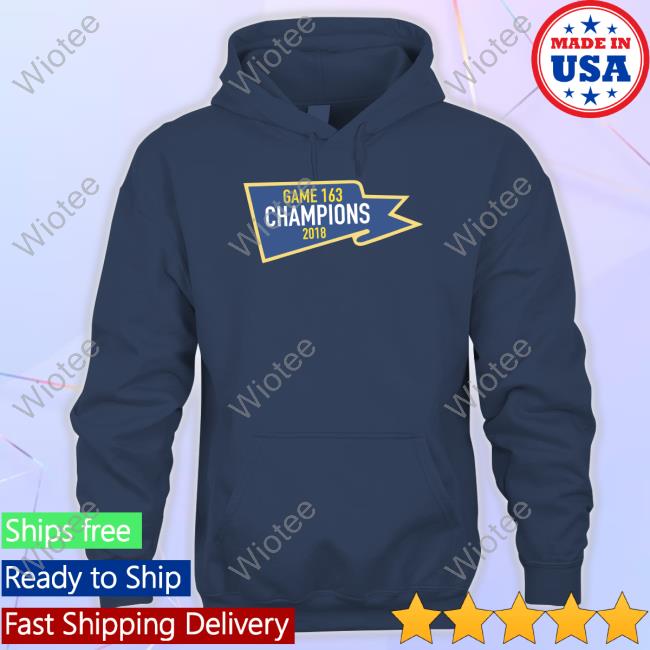 Obvious Shirts Game 163 Champions 2018 Sweatshirt Obvious Shirts Game 163 Champions 2018 Shirts