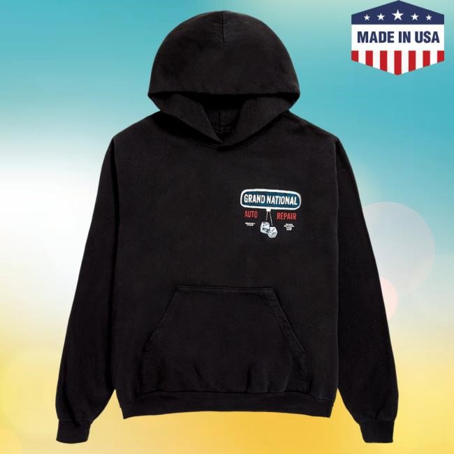 Official Kendrick Lamar Auto Repair LATAM Hoodie Grand National Tour Official Kendrick Lamar Auto Repair LATAM Pullover Hoodie Grand National Tour