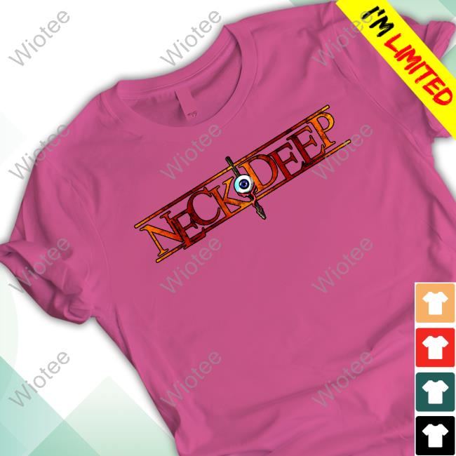 Neck Deep Merch Eyeball Hooded Sweatshirt Neckdeepstore Neck Deep Eyeball T Shirts