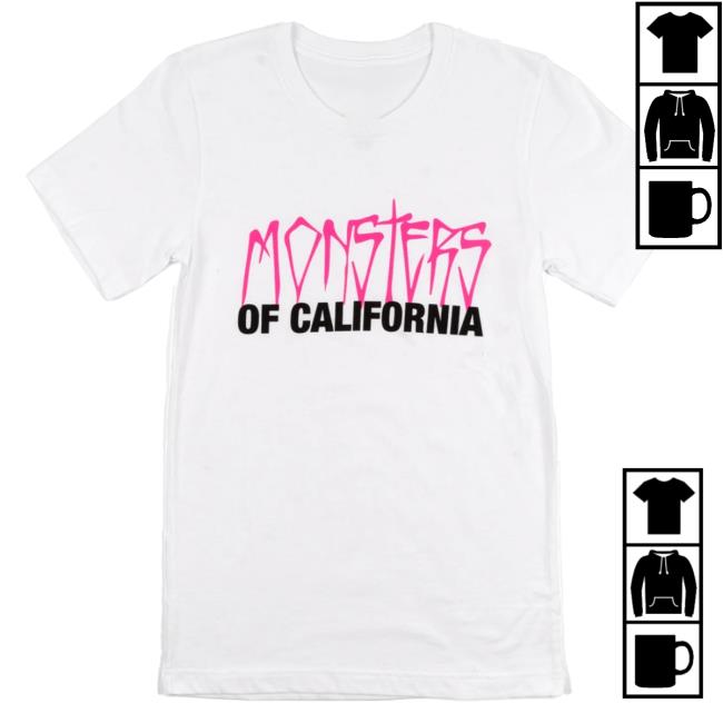 Official To The Stars Store Clothing Shop Store Monsters Of California Tshirt Black Official To The Stars Store Clothing Shop Store Monsters Of California Top Shirt Black