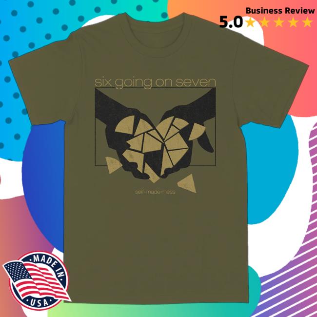 Official Death Wish Store Deathwish Inc Six Going On Seven Self-Made Mess Military Green Tee Deathwishinc