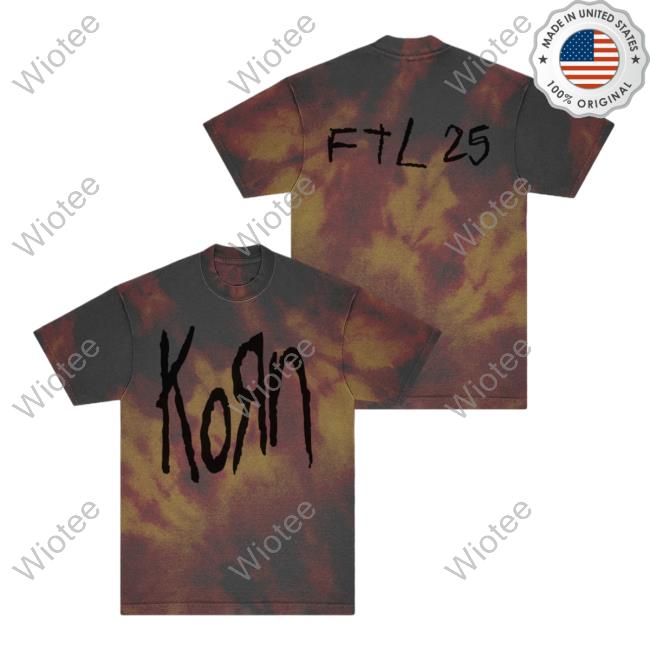 Korn Clothing Store Shop Follow The Leader Ftl 25 Dyed Top Shirt Kornwebstore Merch