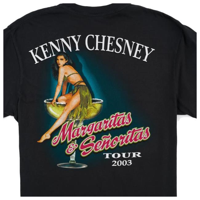 Kenny Chesney Margaritas & Senioritas Tour Tshirt