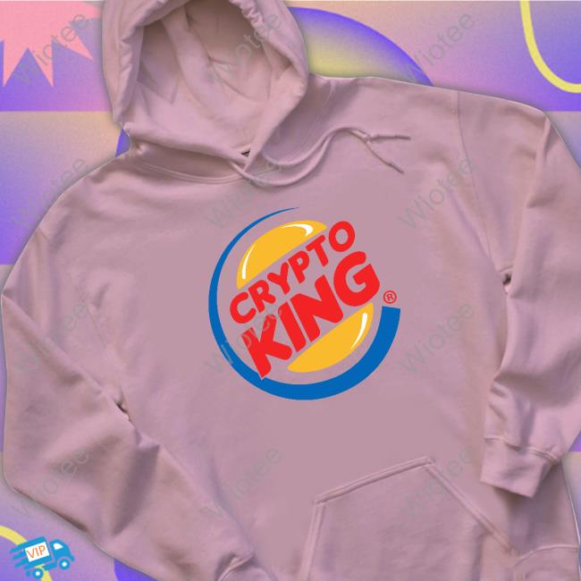 Coin Bureau Merch Crypto King White Tee Official Coin Bureau Merch Crypto King White Hoodie