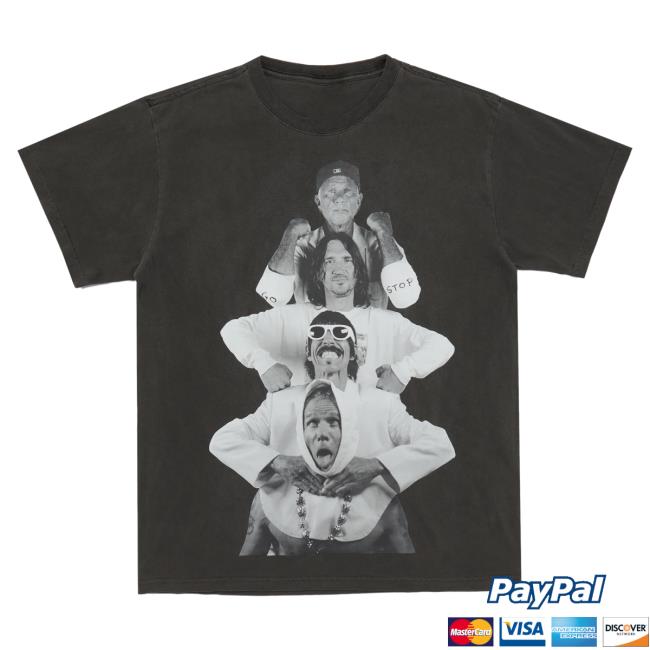 Official Red Hot Chili Peppers Four Wise Men Shirt New