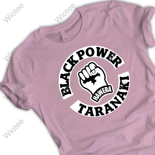 Official Stuff Black Power Hawera Taranaki Shirt