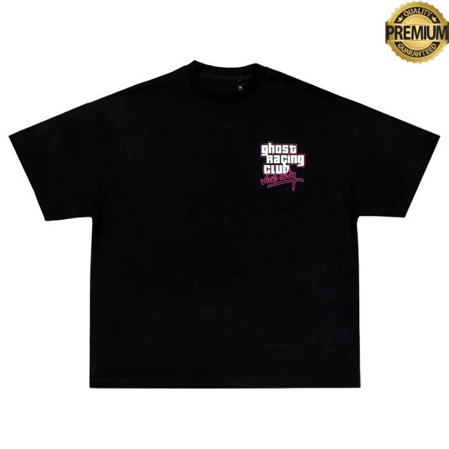 Official Ghost Racing Apparel Ghost Racing Miami Vice Ghost Top Shirt - Black Official Ghost Racing Apparel Ghost Racing Miami Vice Ghost New Shirt - Black
