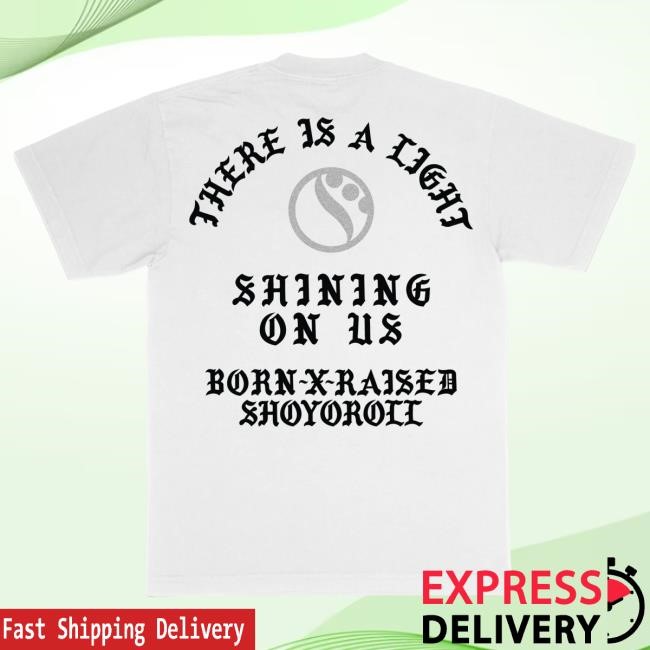 Official Born X Raised Merch Born X Raised + Shoyoroll Memorial Top Shirt: Black BornXRaised