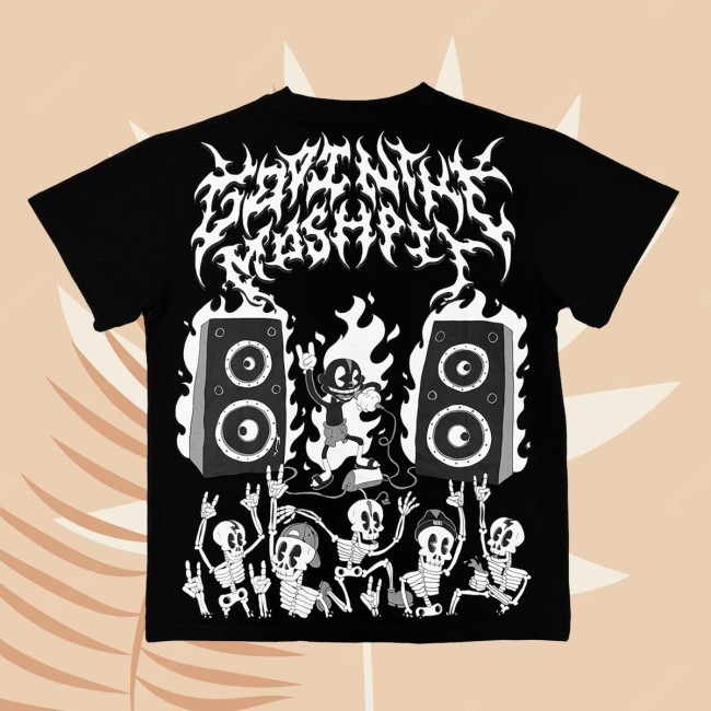 Moshpit Tee Shirt Official Lil Darkie Merchandise — Small Dark One
