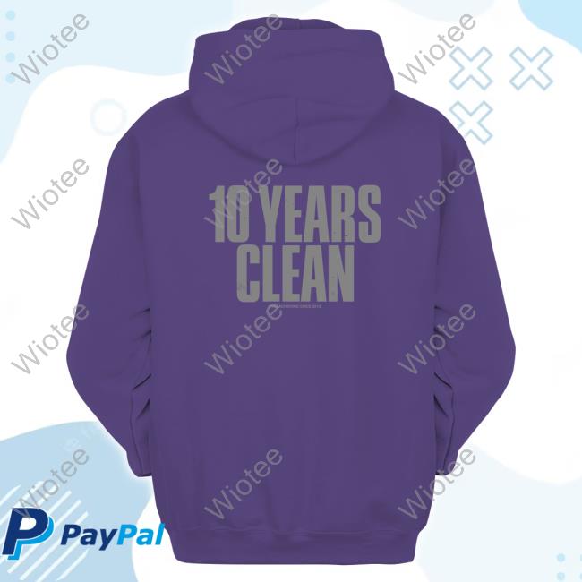 Lorde Pure Heroine 10 Years Clean T Shirts Official Lorde Store Merch Pure Heroine 10 Years Clean Overachieving Since 2013 Tee Shirt