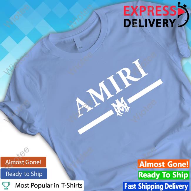 M.A. Bar Logo Tee AMIRI M.A. Bar Logo Hoodie