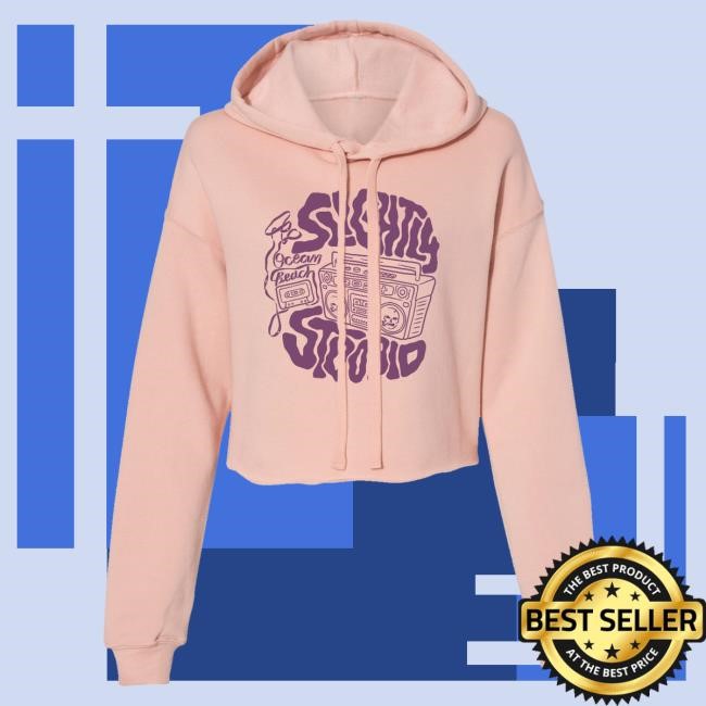 Official Slightly Stoopid Merch Store Shop OB Cassette Crop Hoodie