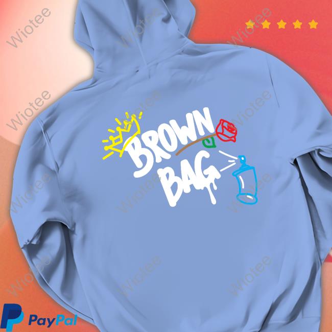 Official Brown Bag Logo Hoodie Brown Bag Logo Long Sleeve Shirt