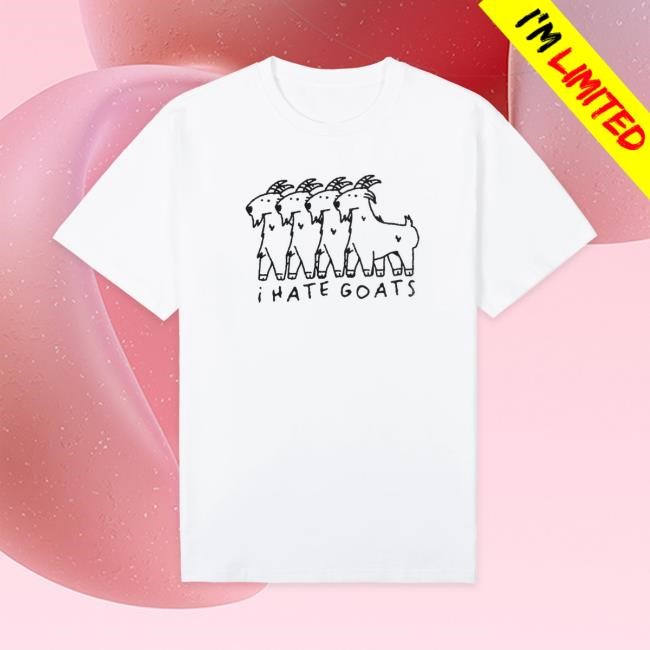 I Hate Goats Tee Shirt – TommyInnit Merch