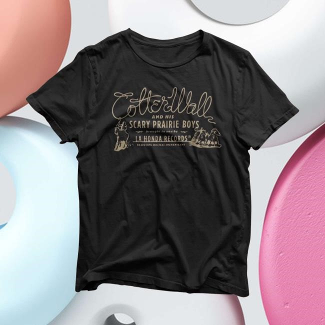 Colter Wall & His Scary Prairie Boys S/S Tee Colter Wall Merch Colter Wall & His Scary Prairie Boys Tee Shirt Colter Wall Merch