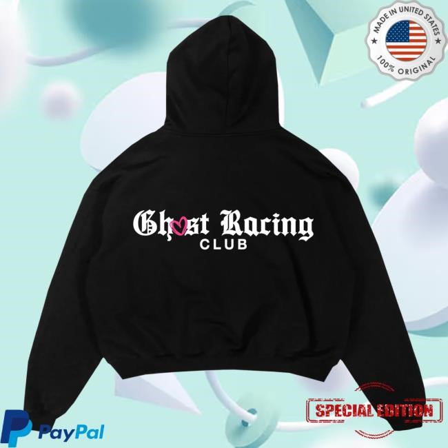 Official Ghost Racing Apparel Ghost Racing Old English Ghost Hoody - Black