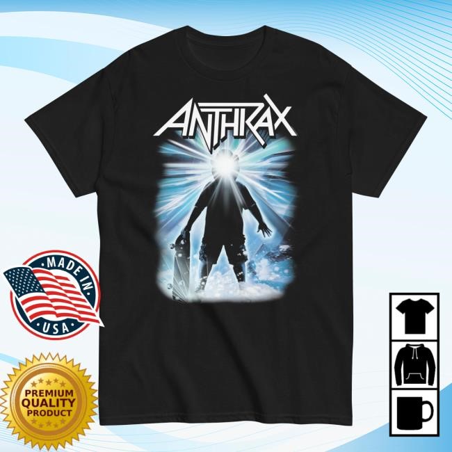 Anthrax Band Merch Halloween Not Thing Short Sleeve Tee Anthrax Back Street Shop
