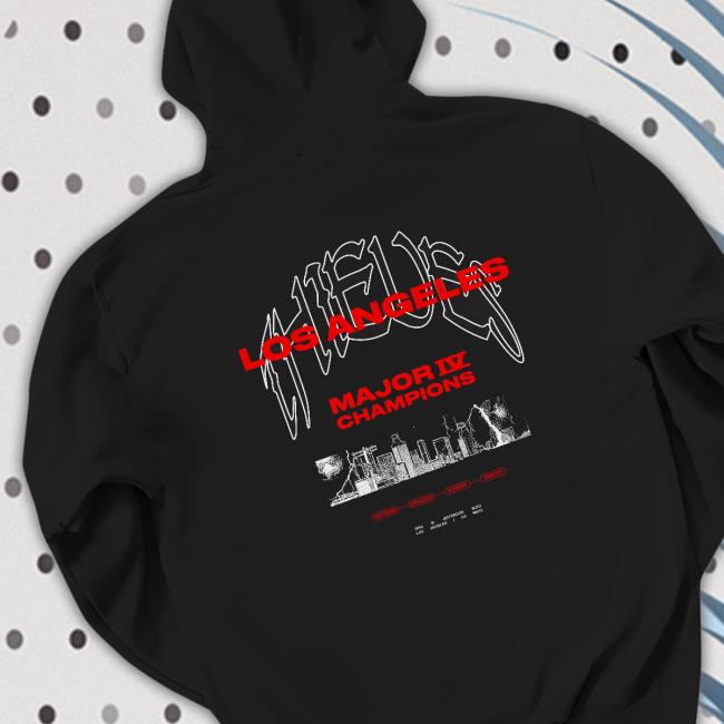 Official 100 Thieves Merch La Thieves 2023 Major Iv Champions Sweatshirt 100 Thieves Merch La Thieves 2023 Major Iv Champions T-Shirt