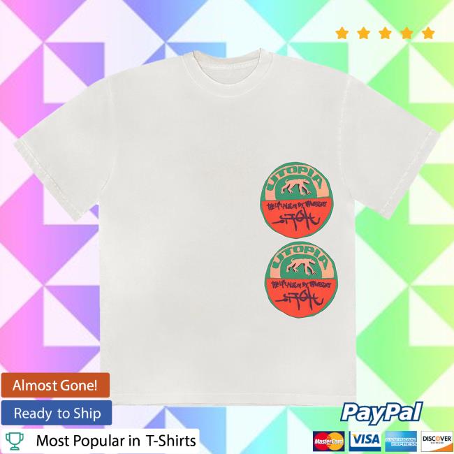 Official Travis Scott Utopia Merch Store Travis Scott Utopia B3 Hot Shirt White Travis Scott Apparel Clothing TravisScott