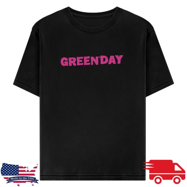 Official Green Day Merch Store Shop Green SAVIORS American Dream T-Shirt GreenDay