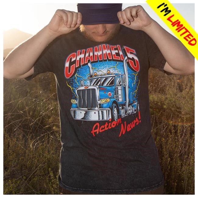 Official Channel 5 Merch Shop Store Channel 5 Truck Stop | Mineral Dye Hot Shirt Channel5 Official Channel 5 Merch Shop Store Channel 5 Truck Stop | Mineral Dye Tees Channel5