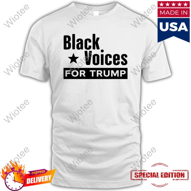Official Black Voices For Trump Tee Shirt