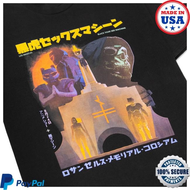Official Btsm Merch Store Shop Black Tiger Sex Machine BTSM - LA Popover Shirt