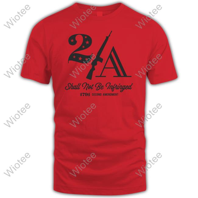 The Officer Tatum Store 2Nd Shall Not Be Infringed 1791 Second Amendment Hoodie