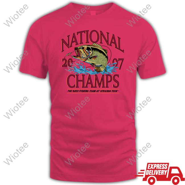 Homefield Apparel Store Virginia Tech 2007 Bass Fishing Shirt Official Virginia Tech 2007 Bass Fishing Cap