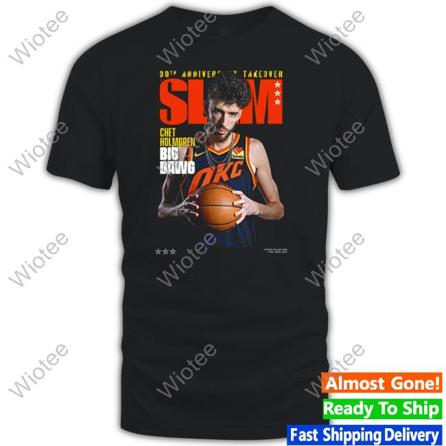 Official SLAM Cover Shirt New - Chet Holmgren (SLAM 248)