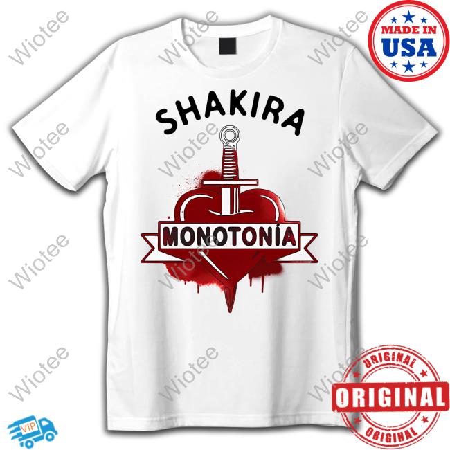 Shakira Merch Monotonía T-Shirt