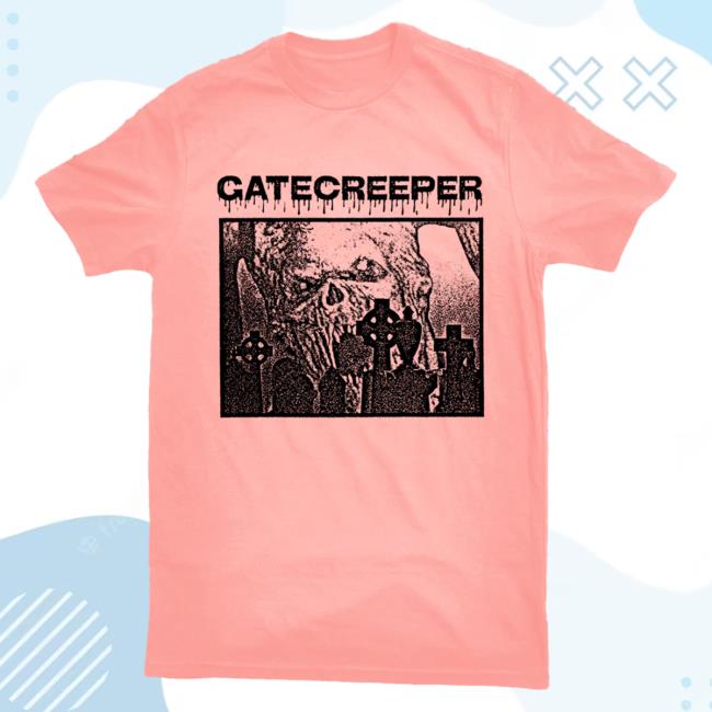 Official Gatecreeper Merch Store Gatecreeper "GRAVEYARD MIST" Attractive Shirt
