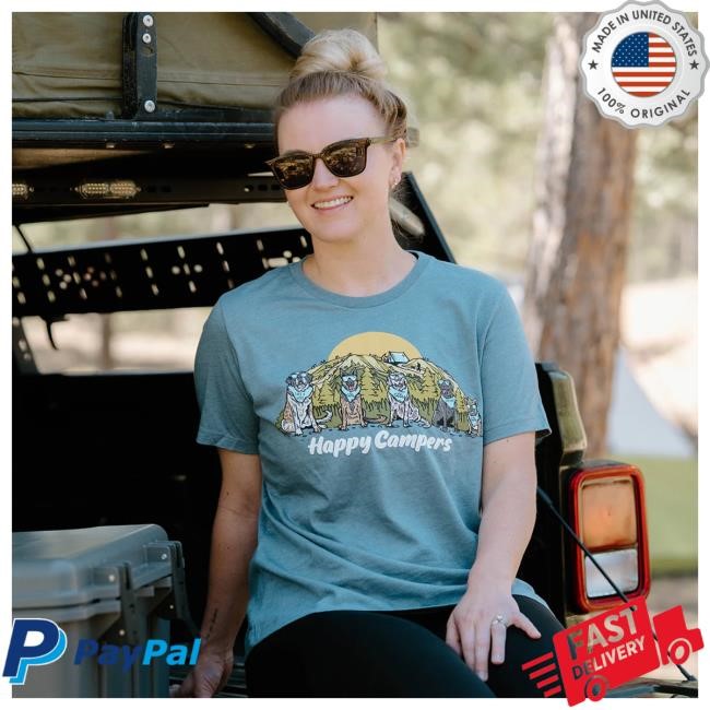 Official Wild Tribute Merch Shop Happy Campers Tshirt Official Wild Tribute Happy Campers Women's Relaxed Tee