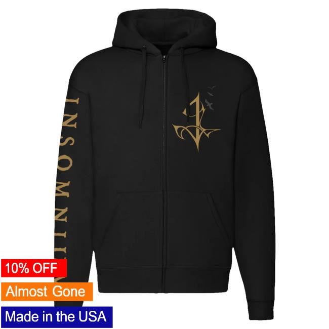Backstage Rock Shop Insomnium Beyond The Shadows, Zip Attractive Hoodie