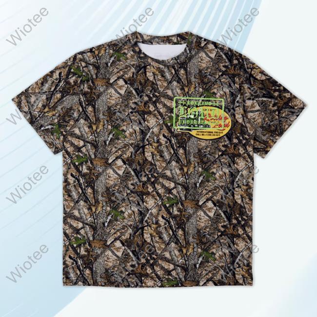 Official Rolling Loud Shop Merch Rl Heavy Duty Trucking Camo Top Shirt Shoprollingloud