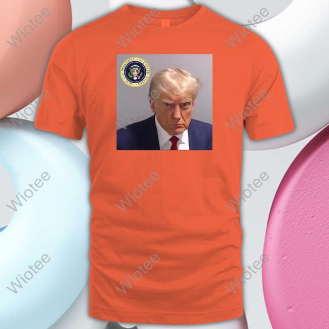 Official Trump Mugshot Shirt Vernon Jones