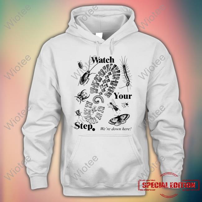 Raw Paw Watch Your Step By Moss Graves Tee