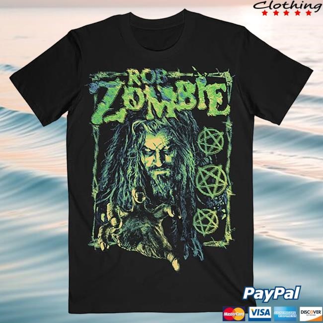 Official Rob Zombie Merch Dead Channel Fuzz Top Shirt