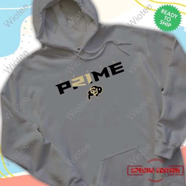 Official Men's Deion Sanders White Colorado Buffaloes Coach Prime Pullover Tee Shirt Jc Mean On Coach Prime Tee Shirt