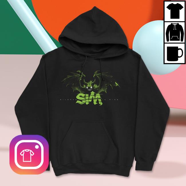 Official SIM Merch SIM Playdead Popover Hoodie Black
